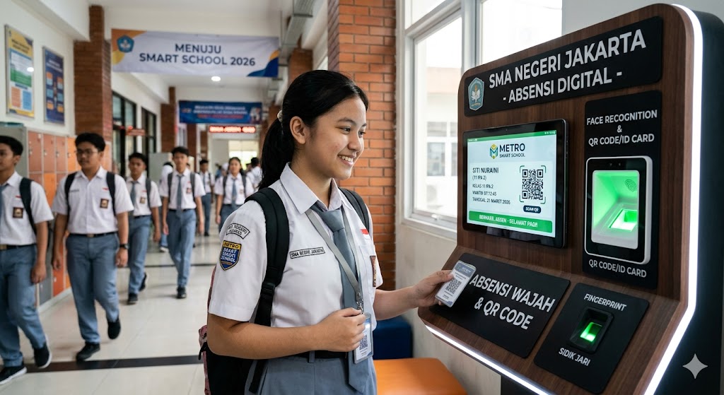 Absensi Digital Sekolah Murah: Solusi Cerdas Face Recognition & QR Code dalam Satu Sistem Terintegrasi