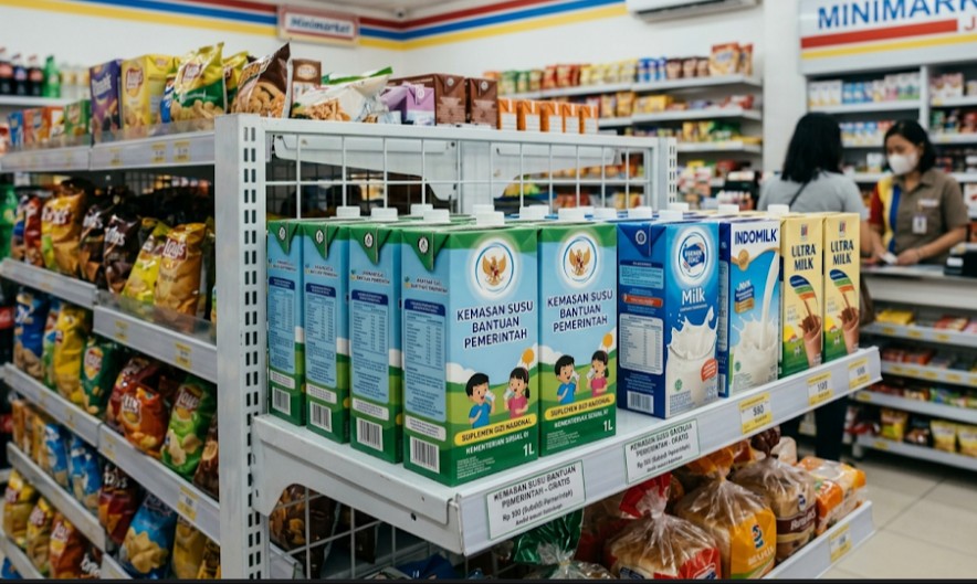 Susu Berlabel Gratis MBG Dijual di Minimarket, Ini Penjelasannya